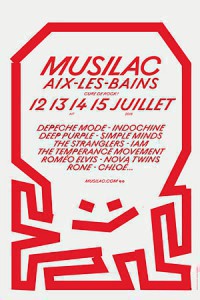 MUSILAC - PASS 4 J + TEE SHIRT - Esplanade Du Lac à Aix Les Bains (73100) - Le 12 juillet 2018